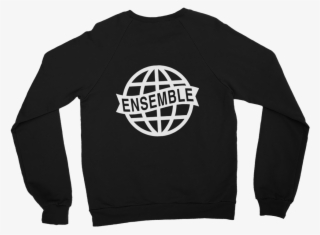 Image Of Ensemble Black Globe Crewneck