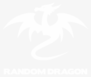 Random Dragon Logo Hd Square Made White