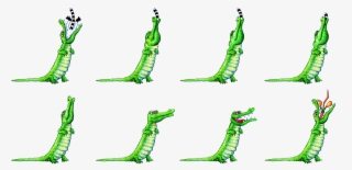 The Crocodile In Motion