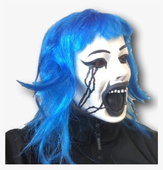 Scary Grudge Doll Mask