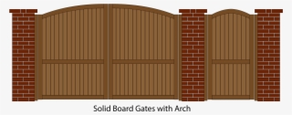 sol#board gates with arch