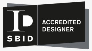 Sbid Accredited Designer Logo Landscape Black Grey