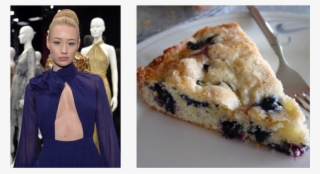 Iggy Azalea And Blueberry Cake