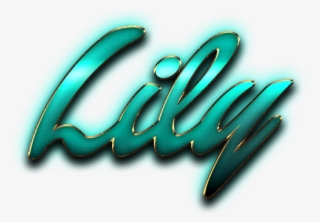 Lily Name Logo Png
