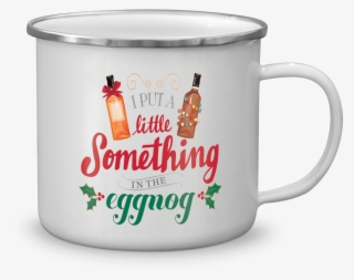 Eggnog Enamel Mug