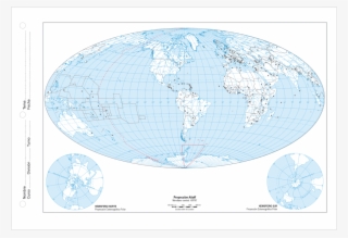 Globe World Map Aitoff Projection Map Projection
