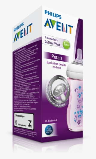 Mamadeira Pétala Rosa Pp 260 Ml
