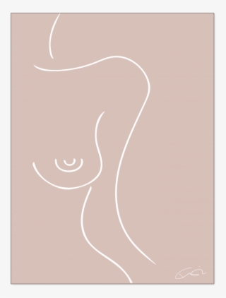 Silhouette On Rose