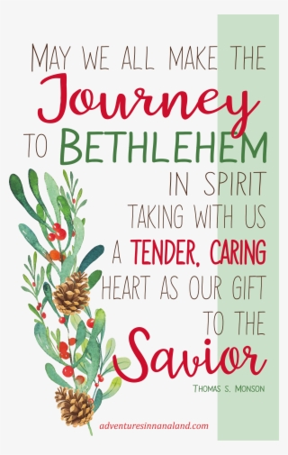May We All Make The Journey To Bethlehem In Spirit