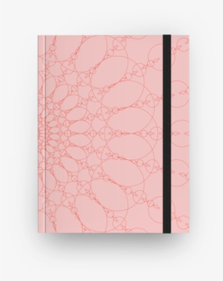 Caderno Círculo Fractal Rosa De Sandro Miccolina