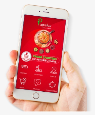 Paprika Grill House App Screen