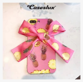 Pink Pineapple Ribbon