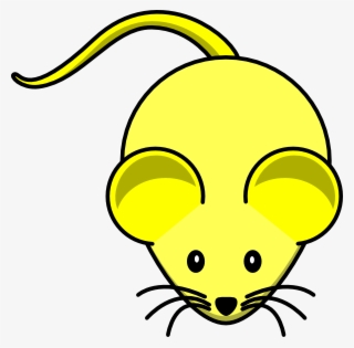 Yellow Crayon Clipart Mouse Clip Art Vector