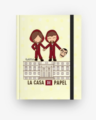 Caderno Caderno La Casa De Papel De Anilustrana