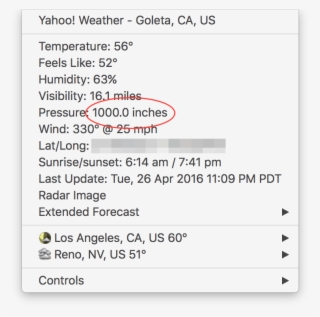 Meteo Pressure Bug 4 26 16