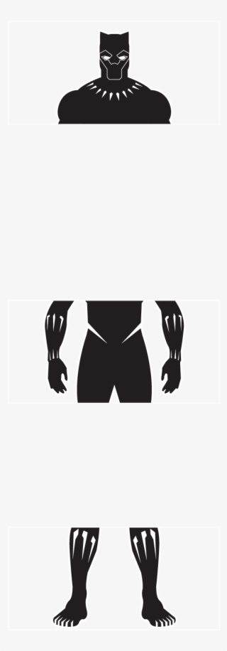 Black Panther Comic Silhouettes Png Free Printable