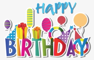 Cute Happy Birthday Clipart - Doğum Günün Kutlu Olsun Yazıları