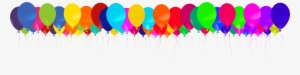 Balloon Border Png Images Pictures - Balloons Border