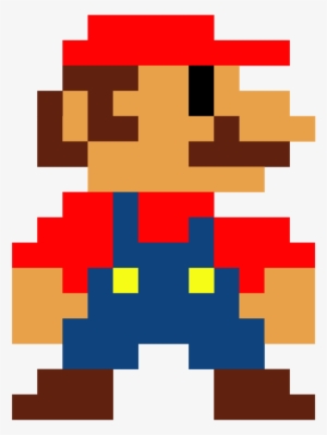 Pixel Mario Png Picture Library - Mario Bros 64 Bits