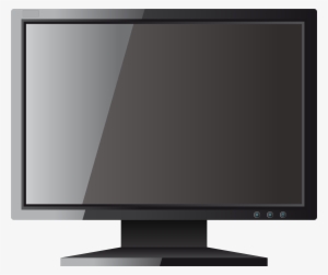 Image Royalty Free Download Black Lcd Png Best Web - Monitor Clipart Png