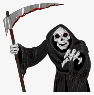 Skeleton - Grim Reaper Clipart
