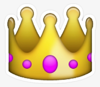 Tumblr Transparent Stickers - Crown Emoji Png