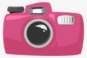 Camera Clipart Pink Camera - Pink Camera Cartoon