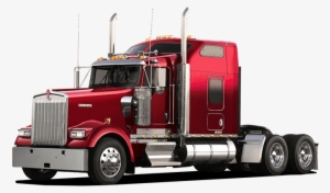 American Truck Sideview - Truck Transparent Background Png