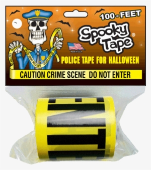 Spooky Tape 2-pack - Caution Crime Scene Do Not Enter
