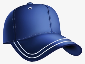 Blue Baseball - Clip Art Of Cap