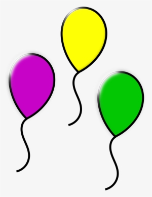 This Free Icons Png Design Of Colored Balloons