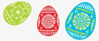 Colour Easter Eggs Clipart