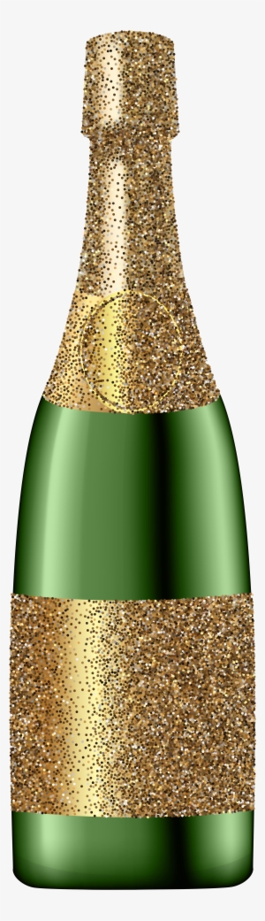 Graphic Champagne Png Clip Art Image Gallery Yopriceville - Glitter Champagne Bottle Png