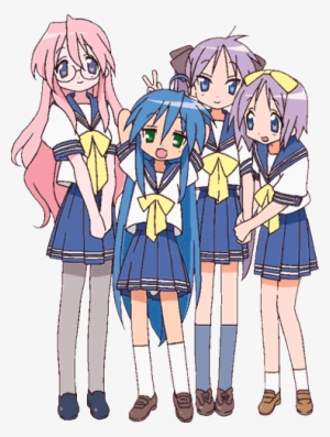Lucky Star Logo Lucy Star, Star Logo - Anime Lucky Star Logo Transparent  PNG - 400x386 - Free Download on NicePNG