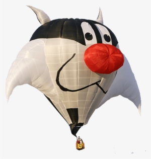 Cat Hot Air Balloon Png - Hot Air Balloo Transparent Png