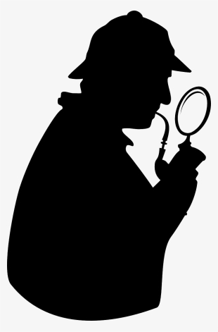 An Advisory Detective For A Tube And A Magnifying Glass - Detective Magnifying Glass Icon