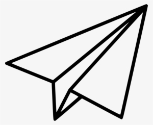 paper airplane tumblr transparent