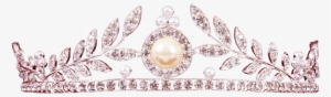 Regal Pearl Tiara - Transparent Pearl Crown Png