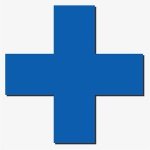 Plus Sign Png Images Free Download, Png - Blue Cross