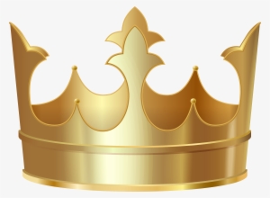 Gold Crown Transparent Png Clip Art Image - Clip Art