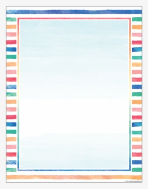 Teacher Created Resources - Watercolor Blank Chart