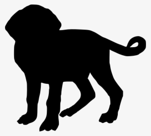 Free Download - Dog Silhouette Transparent Background