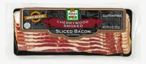 dry aged bacon sliced regular cherry hardwood smoked - jones dairy farm bacon, sliced, cherrywood smoked -