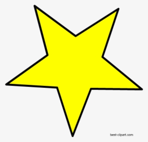 Yellow Star Clipart