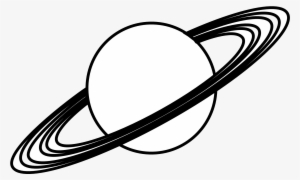 Planets Clip Art - Planet Clipart Black And White
