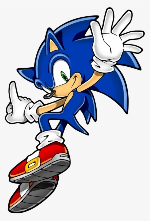 Sonic Hedgehog Jumping - Sonic The Hedgehog Png