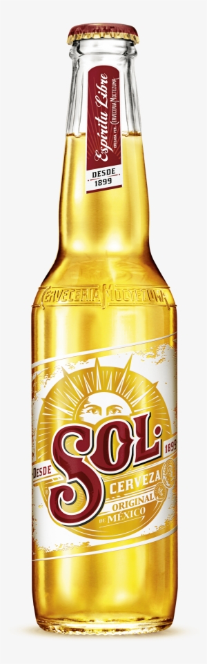 Sol Beer Bottle - Sol Cerveza