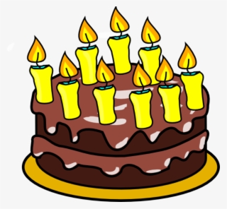 Birthday Cake And Balloons Clipart - Birthday Cake Clip Art