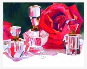 World Renowned And Award Winning Watercolor Artist - Anne Abgott Glass Art