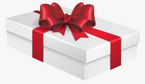 White Gift Box Png Clipart Image - Gift Png